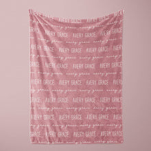 Personalized Baby Name Swaddle Baby Shower Gift