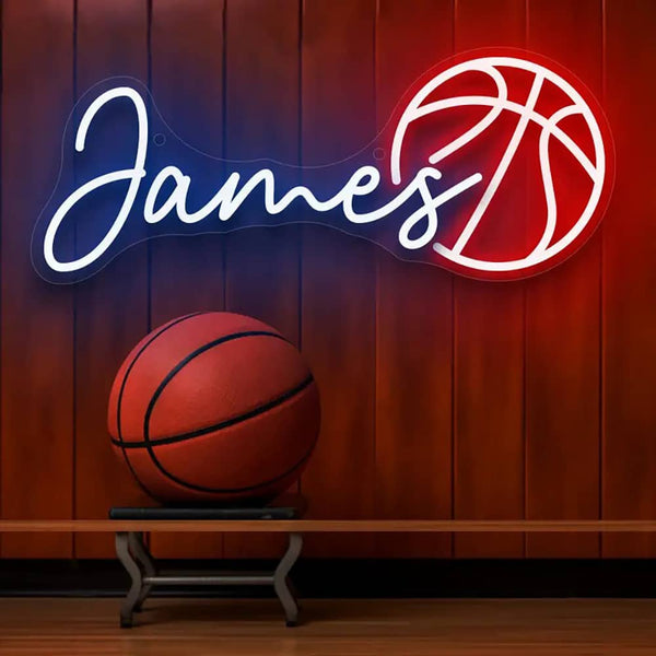 Personalized Basketball LED Neon Signs