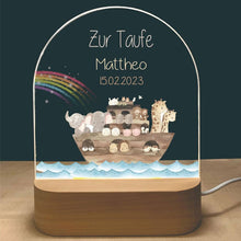 Personalized Cute Animals Night Light Baby's Room Decor