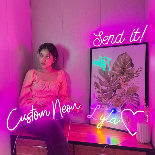 Custom Neon Signs Customizable For Wall Decor