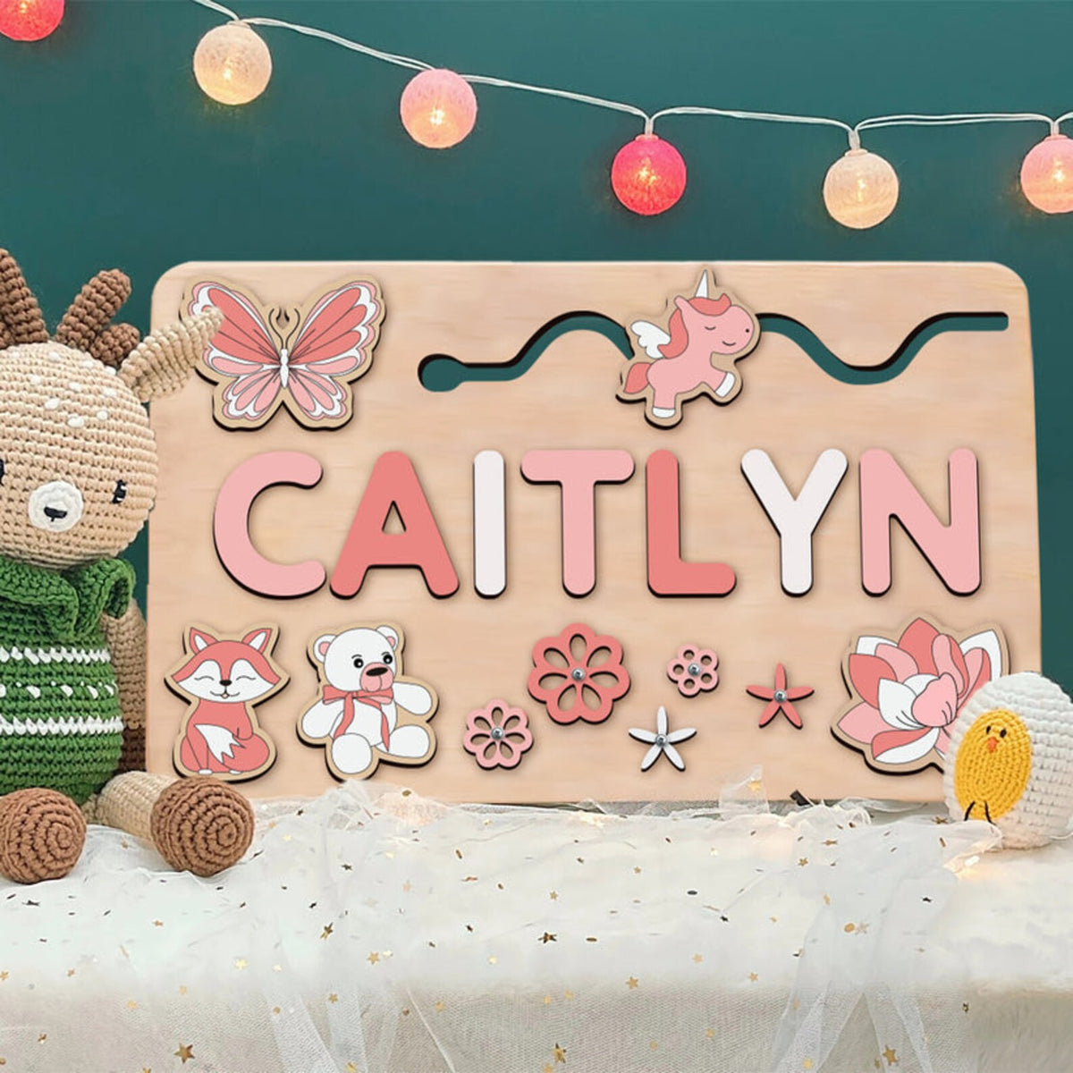 Gift the Joy of Learning with Our Personalized, Montessori Busy Board Puzzle