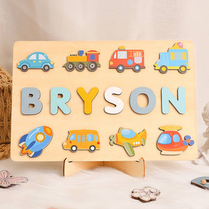 Transform Learning with Our Personalized Wooden Baby Name Puzzle