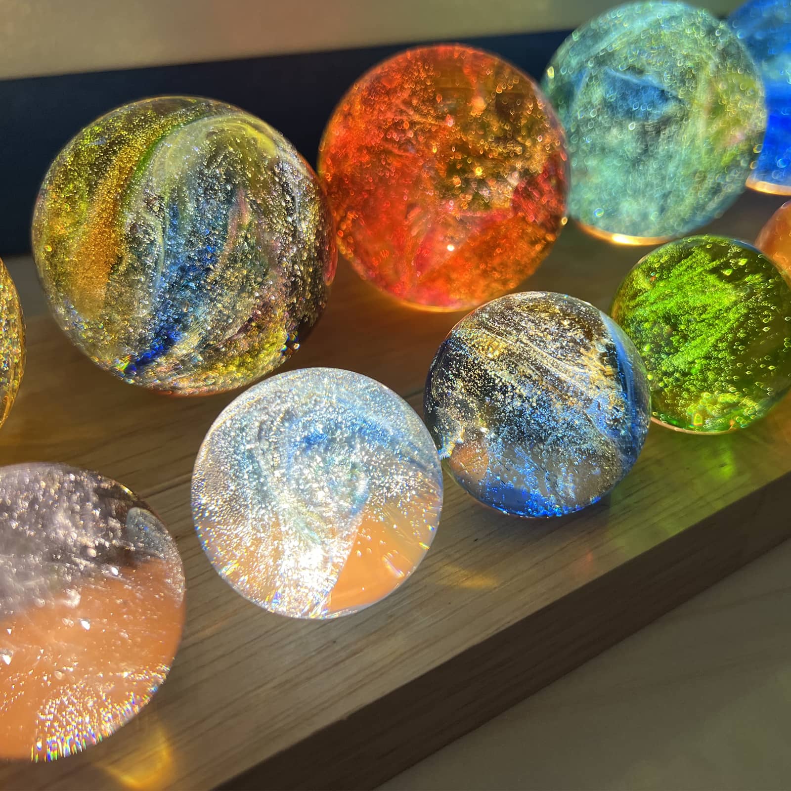 Custom 3D Crystal Ball Sky Night Lamp