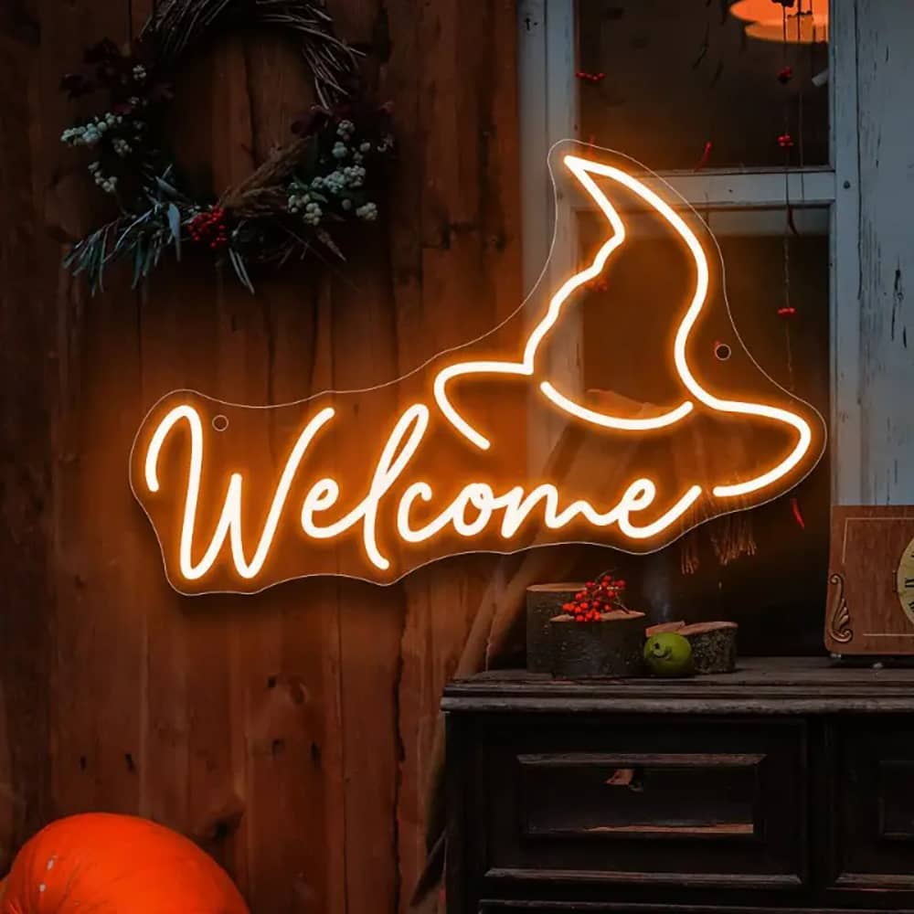 Custom Name Neon Sign Halloween Parties