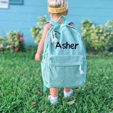 Personalized Hand Embroidered Kids School Backpack
