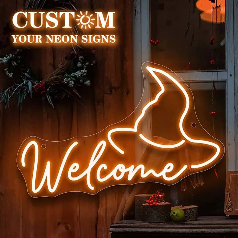 Custom Name Neon Sign Halloween Parties