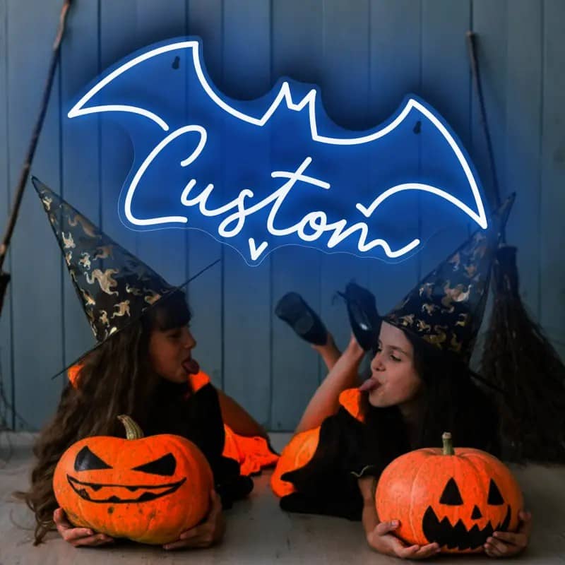 Custom Name Neon Sign Halloween Parties