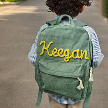 Personalized Hand Embroidered Kids School Backpack