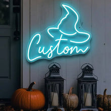 Custom Name Neon Sign Halloween Parties