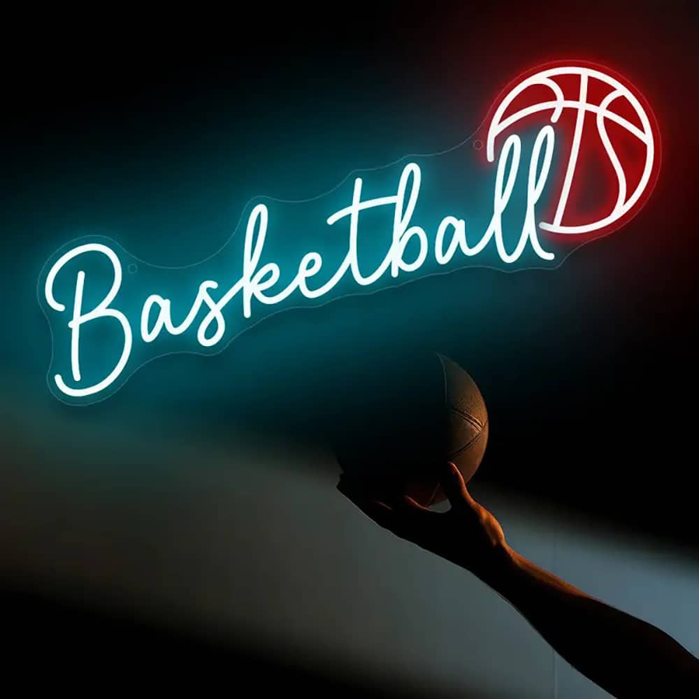 Personalized Basketball LED Neon Signs