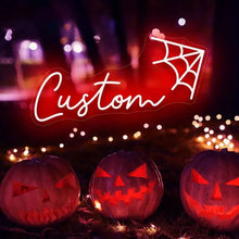 Custom Name Neon Sign Halloween Parties
