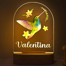 Personalized Baby Name Animal Style Night Light Gift
