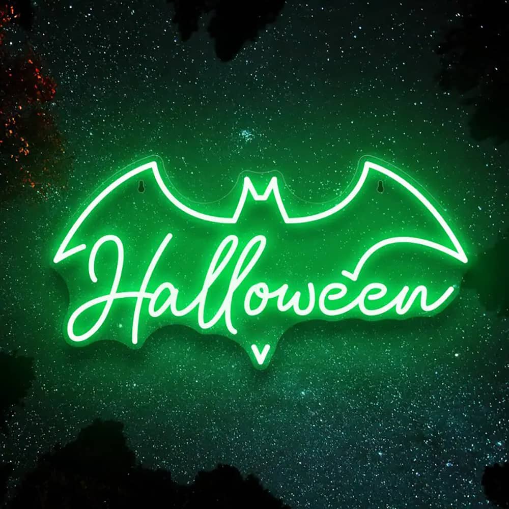 Custom Name Neon Sign Halloween Parties