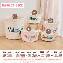 Personalized Handmade Basket - Baby Shower Gift