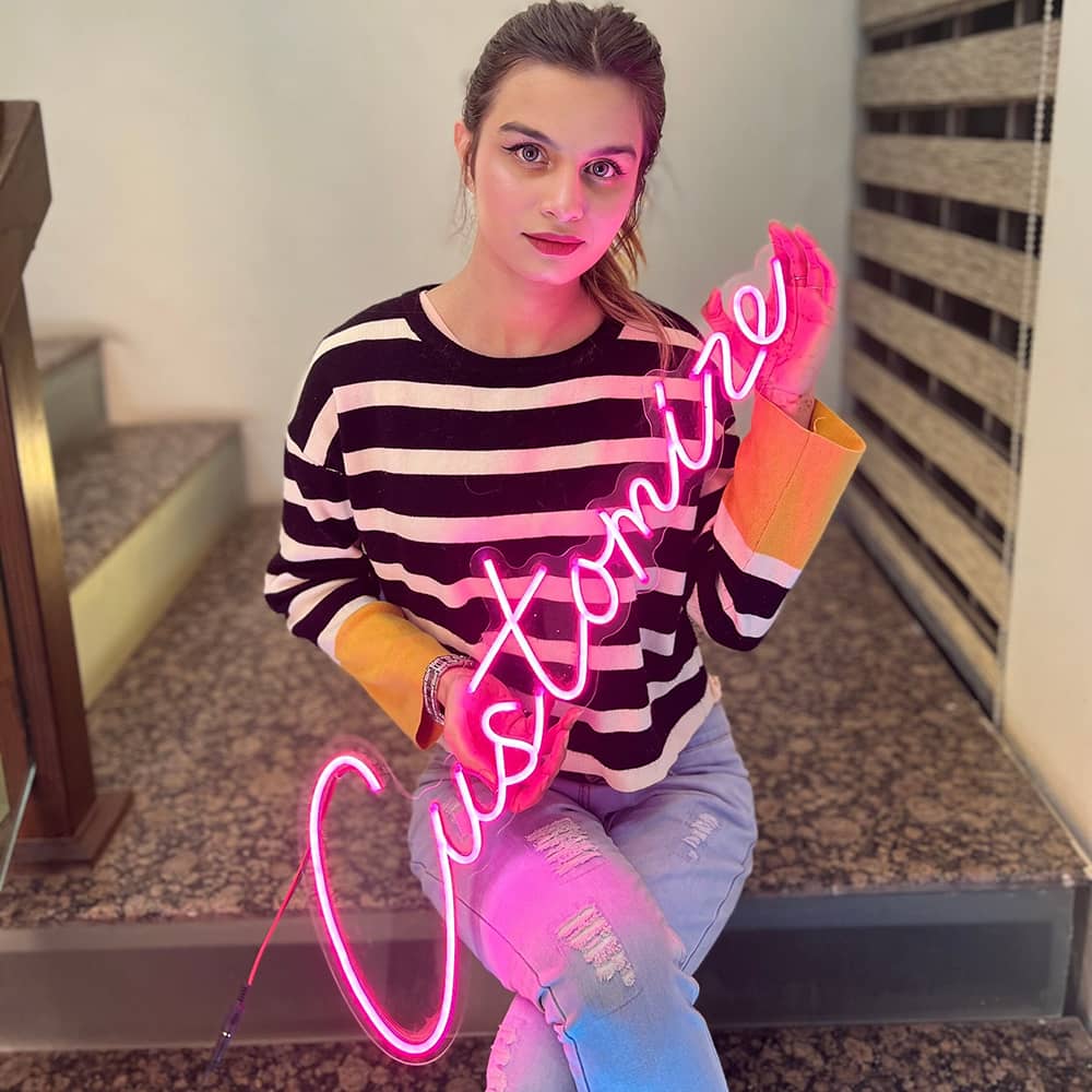 Handemade Neon Sign For Wedding Birthday Party Gift