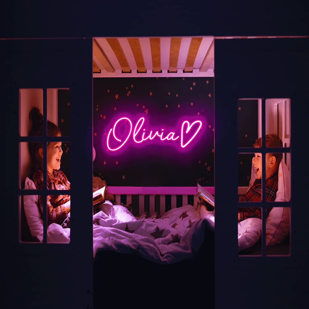 Personalized Neon Sign For Wedding Birthday Party Gift