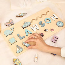 Personalized Name Puzzle With Whale/Submarine