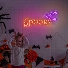 Custom Name Neon Sign Halloween Parties
